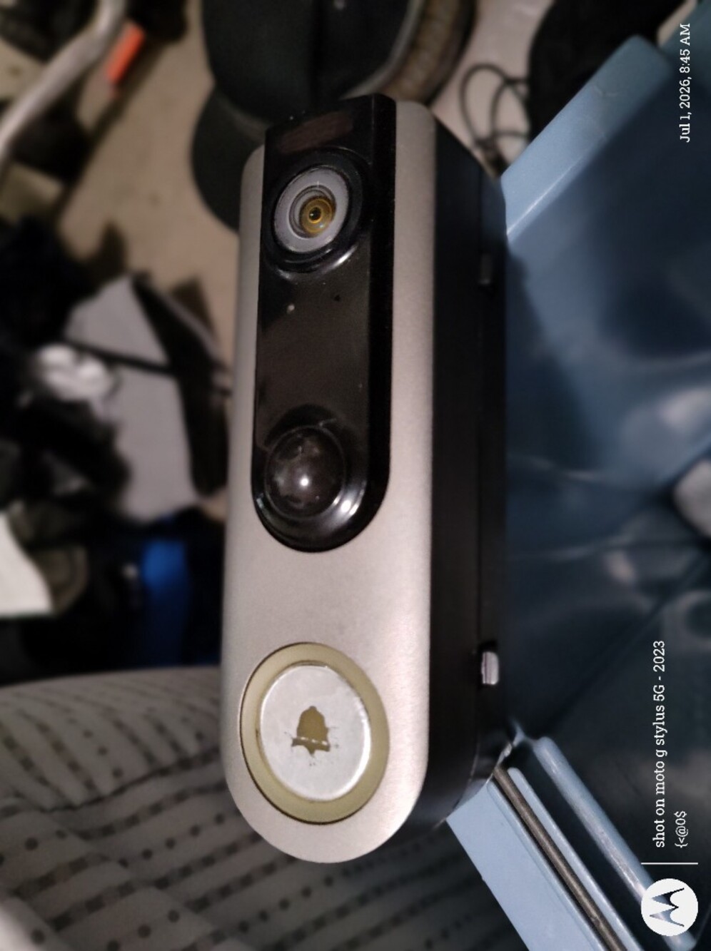 Doorbell Camera. Phone Operated